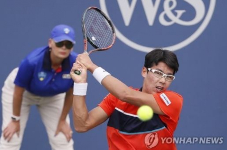Korean achieves new career high in tennis world rankings