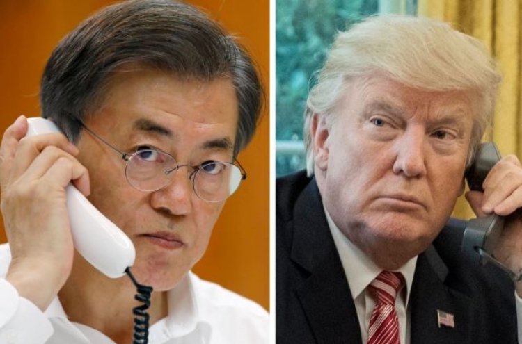 Moon, Trump agree to remove limit on payload of S. Korean missiles