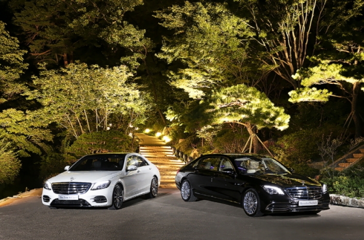 Mercedes-Benz unveils new S-Class models in Korea