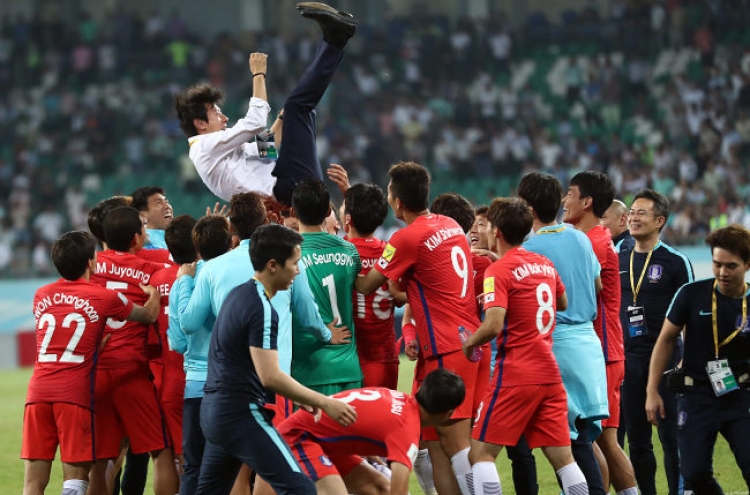 [Newsmaker] After long, bumpy road, S. Korea qualifies for 2018 World Cup