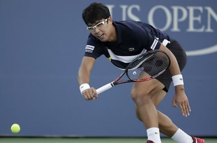 Korean sets new career high in tennis world rankings