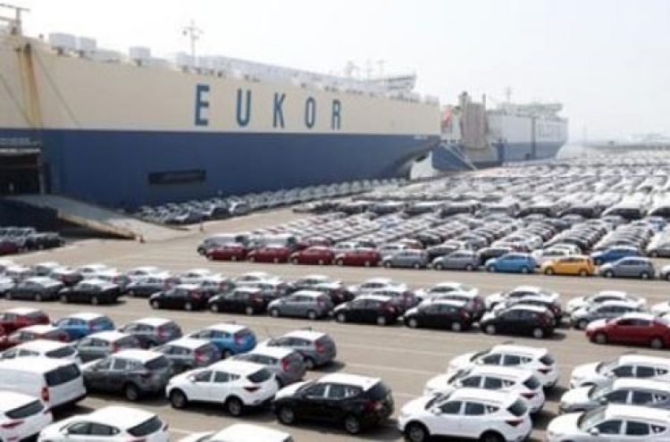 Korea's auto exports jump in Aug.