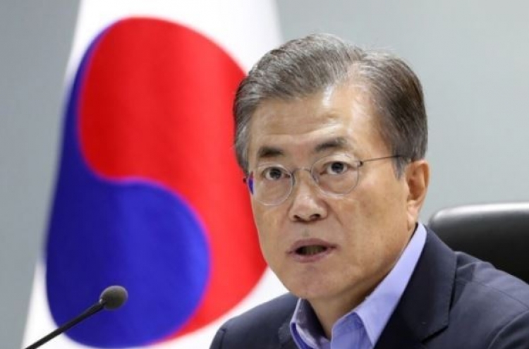 Moon to preside over NSC session following NK missile test