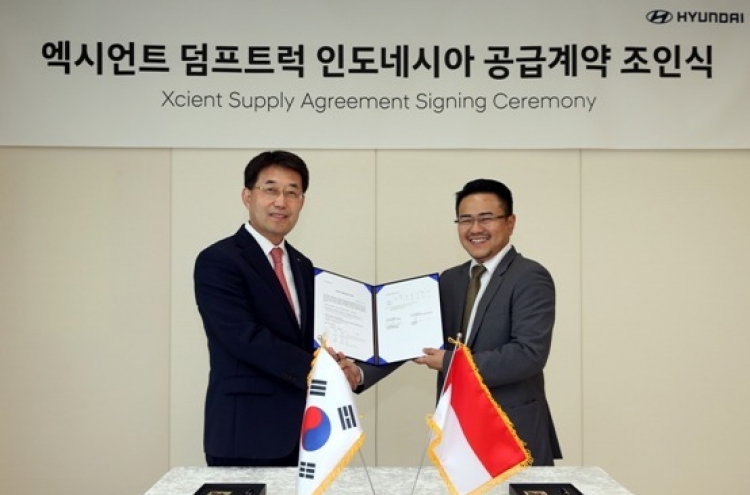 Hyundai to export 500 Xcient trucks to Indonesia