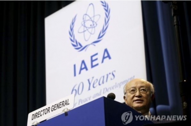 IAEA chief to visit S. Korea to discuss N. Korean nuke issue