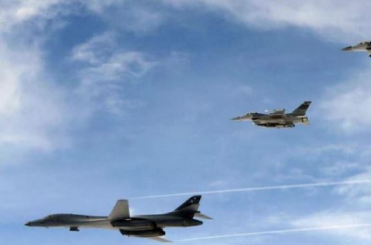 N. Korea blasts US bombers' flight near its coast