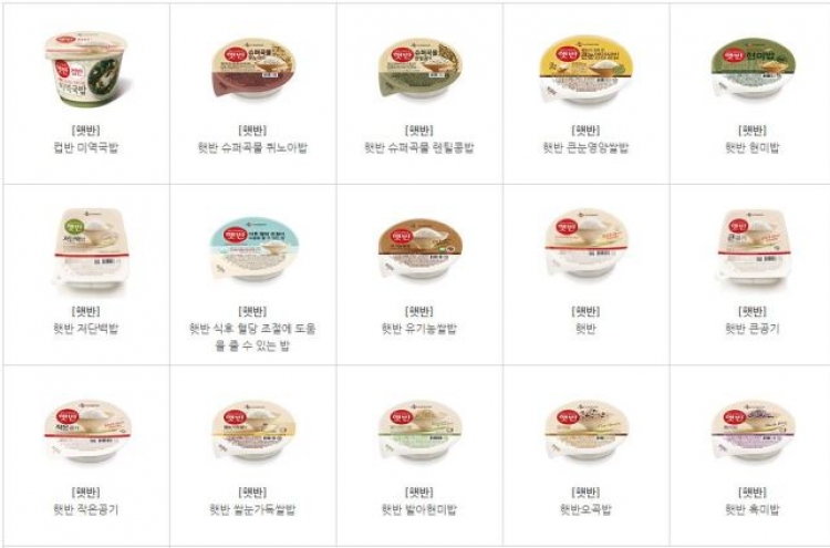 Popularity of instant rice products grows in S. Korea: report