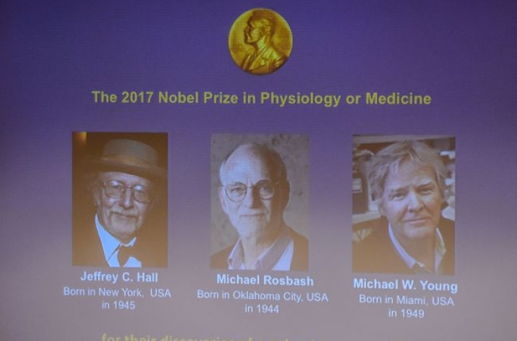 US trio wins Nobel Medicine Prize