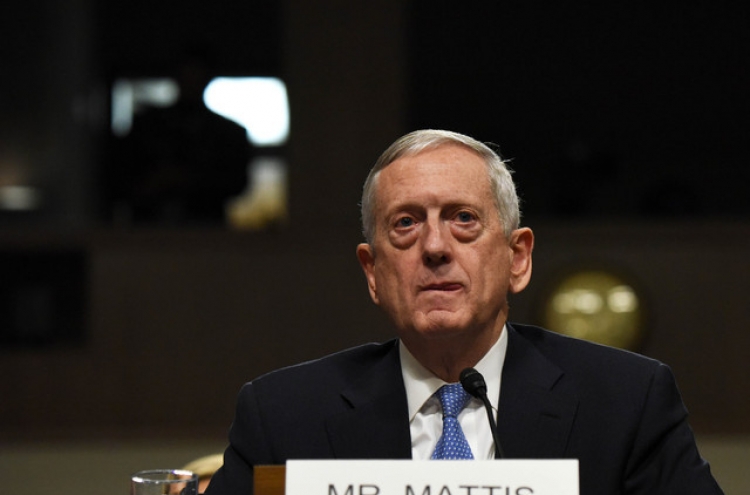Mattis: Pentagon 'supports fully' diplomatic solution to NK