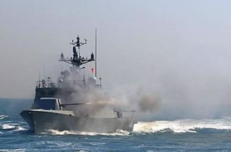 Navies of Korea, India hold joint drill in Indian Ocean