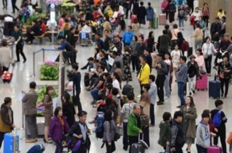 No. of passengers using Korea's main airport during Chuseok holiday to top 2m