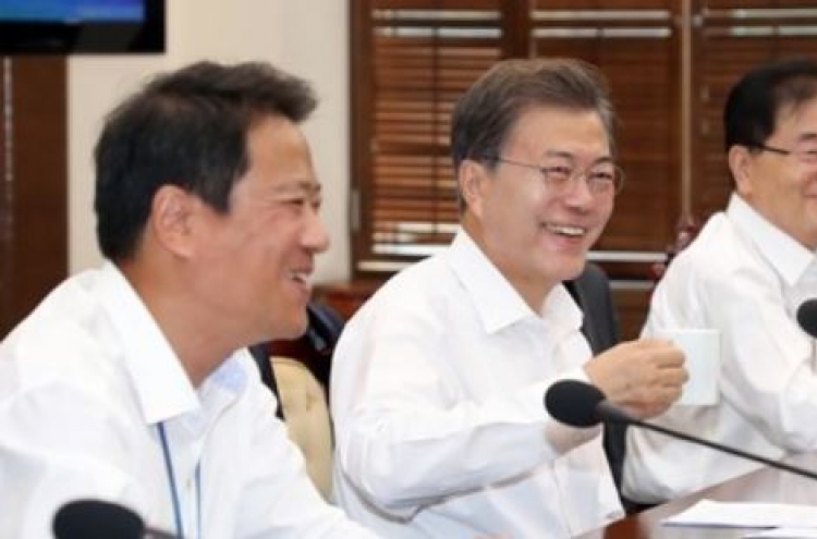 Moon defends political reform as move to rebuild nation