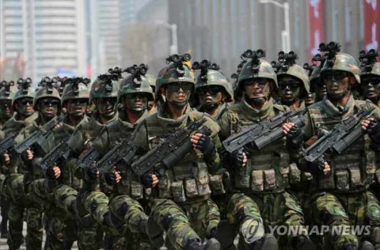 NK special forces practice paragliding CFC ambush: military