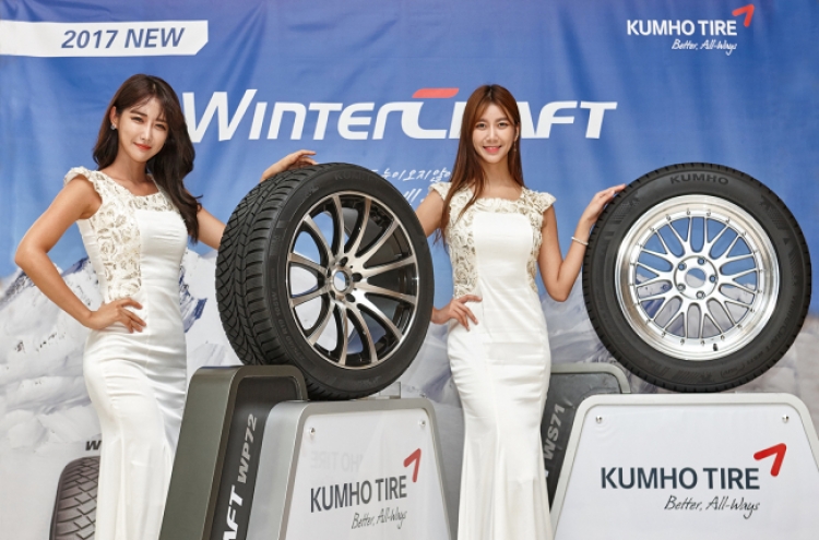Kumho Tire releases new winter tires for sedans, SUVs