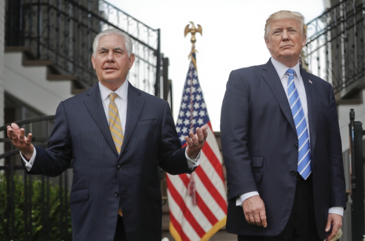 Trump wants diplomatic solution to NK crisis: Tillerson