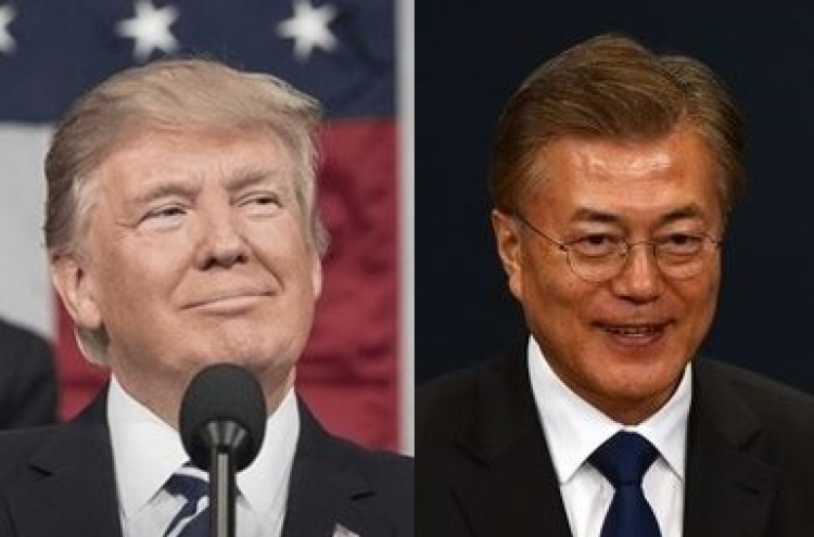 Moon, Trump to hold bilateral summit in Seoul on Nov. 7: White House
