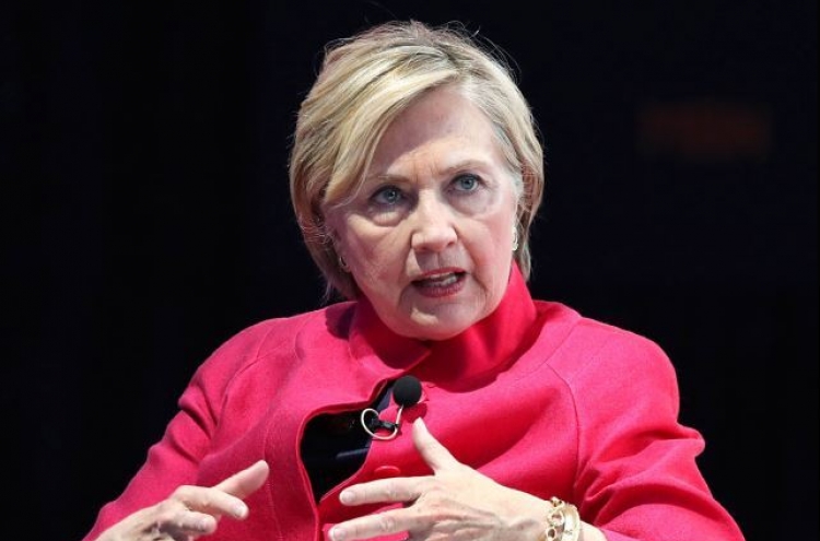Hillary Clinton warns US credibility hurt by Trump’s ‘dangerous’ war of words