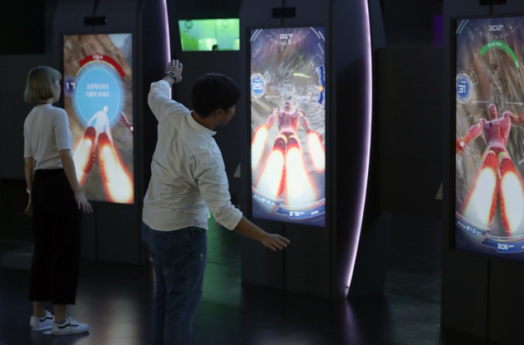 [Photo News] Asia's first Marvel Experience center opens in Busan