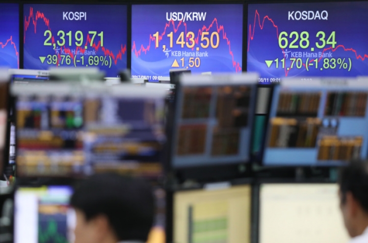 Sharp growth of tech-heavy KOSDAQ market casts woe about bubble