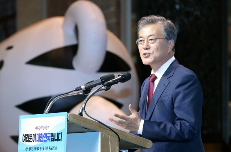 Moon says 'all' will be possible following nuclear freeze of NK
