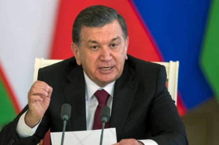 Uzbek president to make state visit to Korea