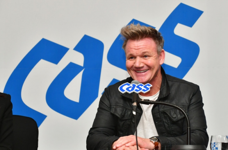 Gordon Ramsay calls Cass a ‘beer of the people’