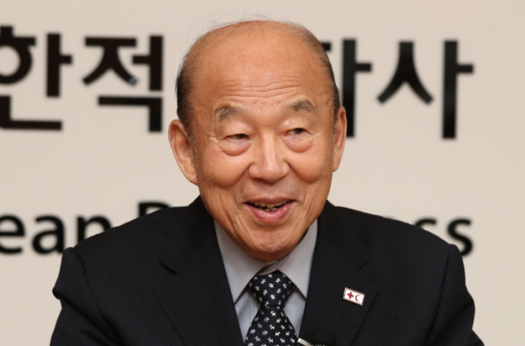 Head of South Korea's Red Cross hopes to visit NK for family reunions, aid