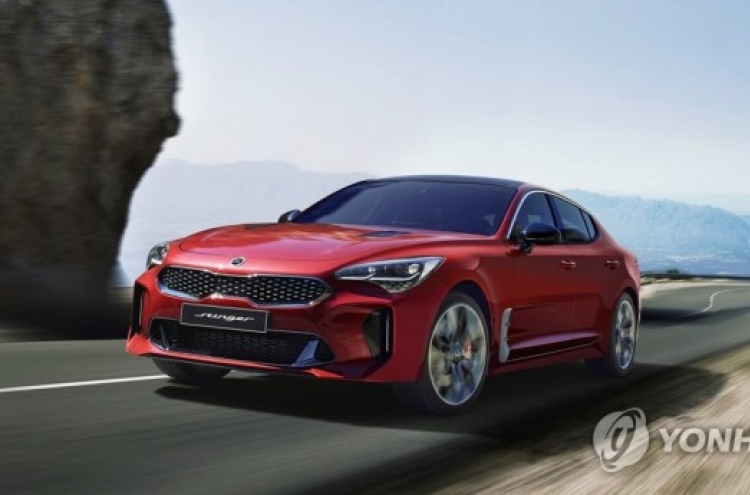 Kia Motors’ Stinger shortlisted for 2018 North American Car of the Year