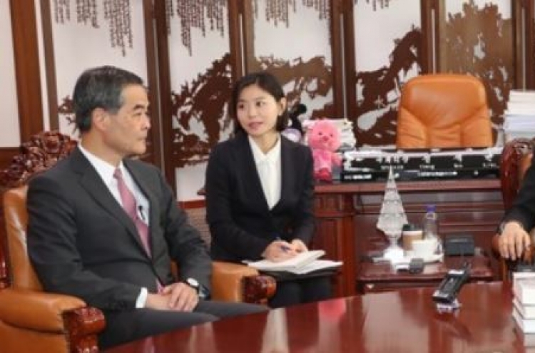 Parliamentary speaker defends THAAD deployment during talks with Chinese official