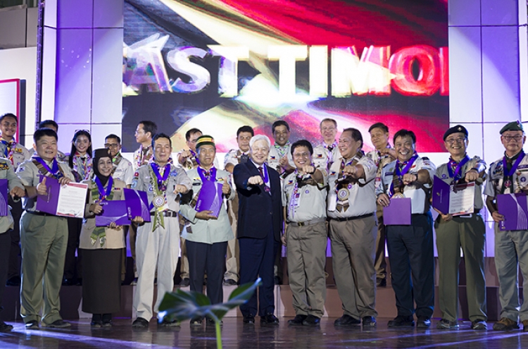 IYF signs pact with Tagum City, offers programs at ASEAN Scout Jamboree