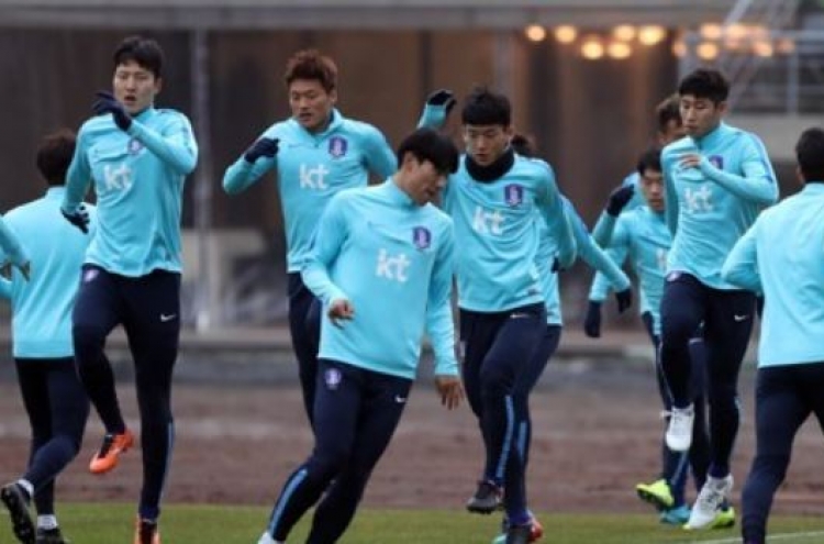 Korea plan to train in Middle East next month for 2018 World Cup preparations