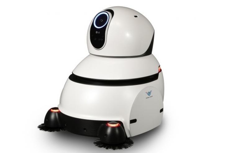 LG airport cleaning robot wins presidential design award