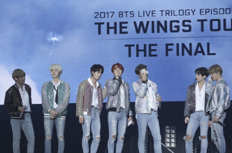 BTS presents tearful, beautiful finale of ‘Wings’ tour in Seoul