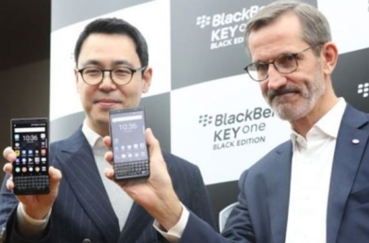 BlackBerry seeks to win back Korean consumers with new phone