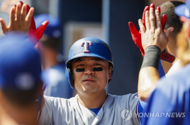 Rangers' Choo Shin-soo looks forward to facing two-way Japanese