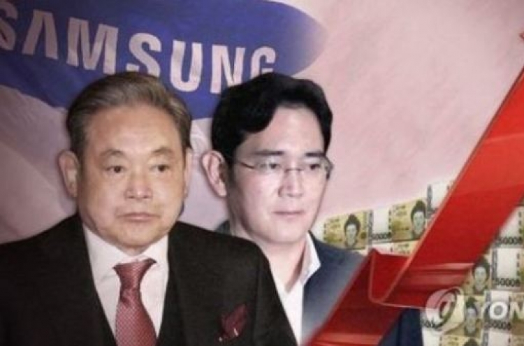 Samsung chief earns some W4tr from stock rally