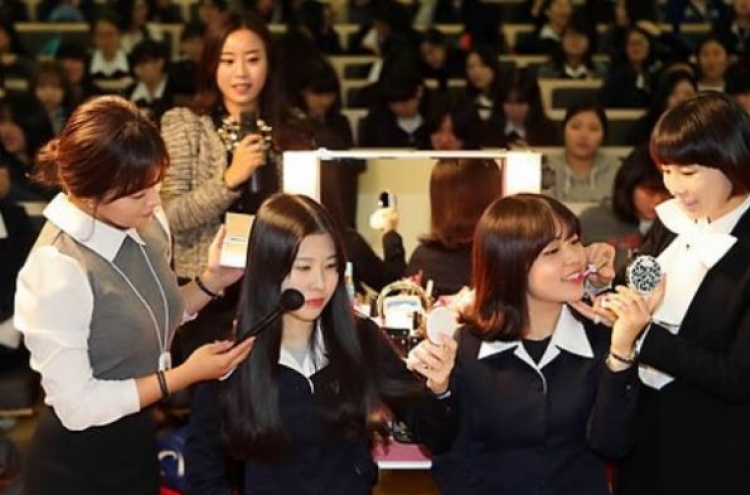 Sales of teenagers’ makeup products surge