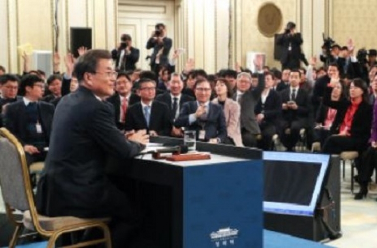 President reaffirms resolve to denuclearize N. Korea