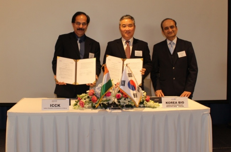 [Photo News] Expanding Korea-India pharmaceutical business ties