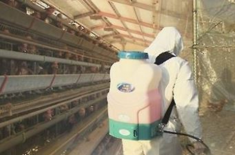 Bird flu detected on chicken farm in southwestern Gyeonggi Province