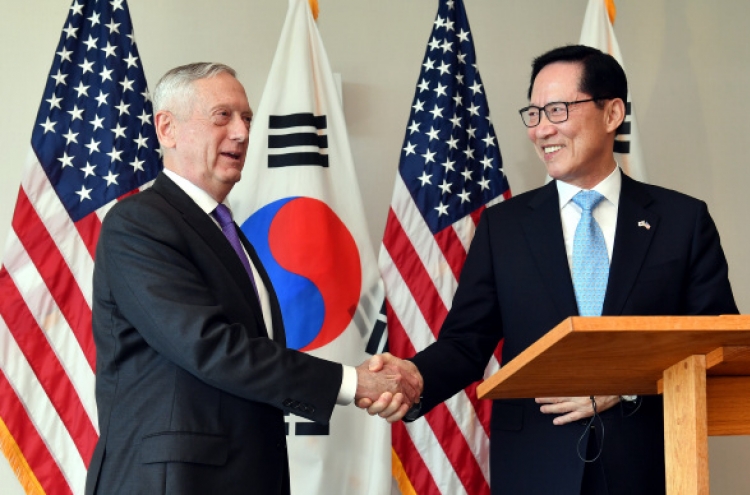 Mattis says Korea talks can't distract from denuclearization