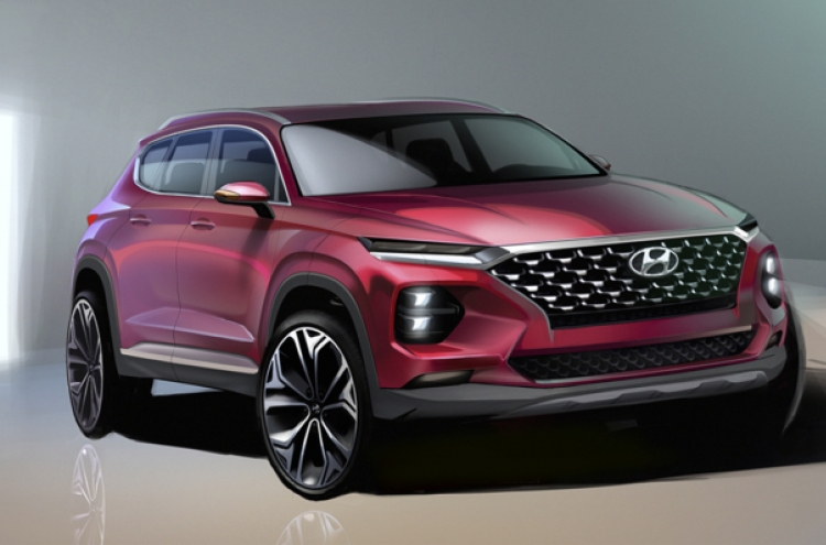 Hyundai unveils new Santa Fe SUV, aiming at US