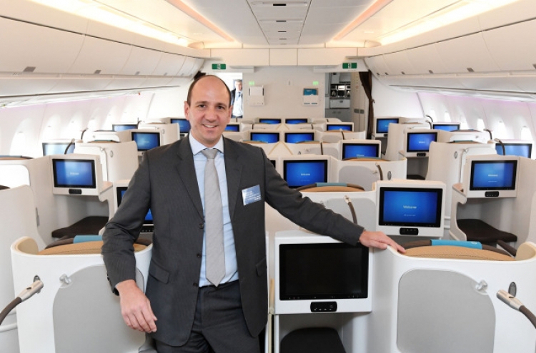 [Herald Interview] Airbus promotes brand new A350-1000 as perfect fit for Seoul