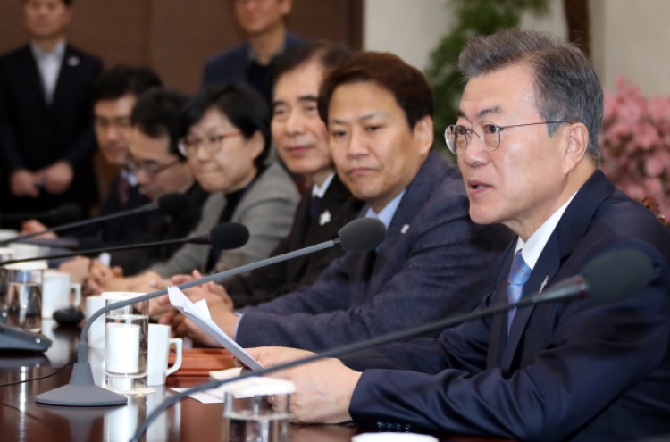 Moon orders govt. to prepare own bill for constitutional revision