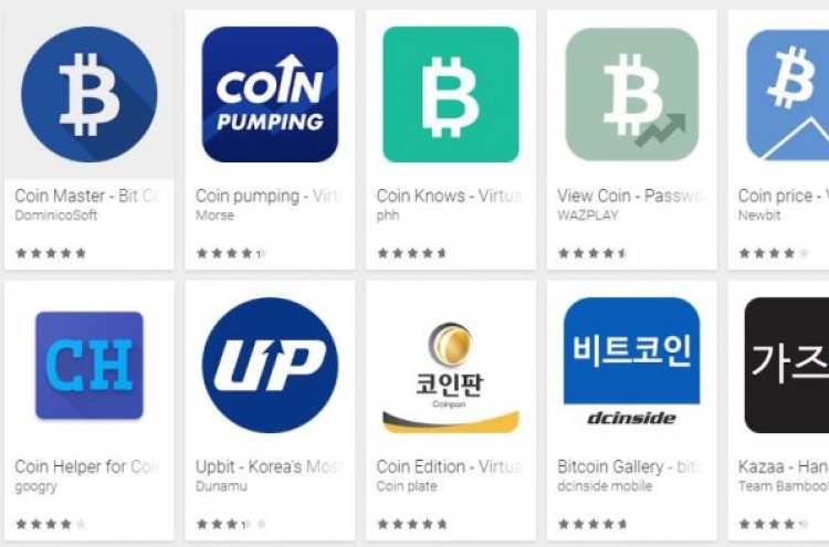 Number of cryptocurrency app users drops in Korea