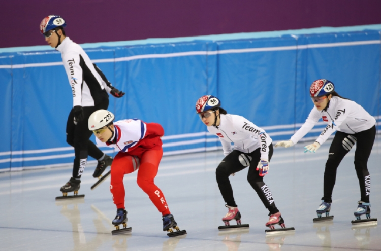 [PyeongChang 2018] Two Koreas conduct joint short track training ahead of Olympics