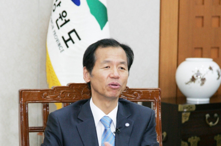[Herald Interview] Gangwon governor defines 23rd games as ‘cease-fire Olympics’