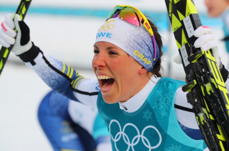[PyeongChang 2018] Sweden's Kalla wins 1st gold medal of Olympics