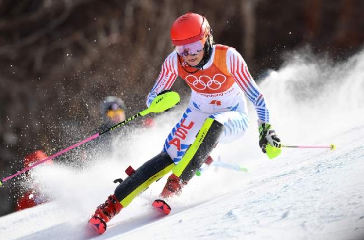 [PyeongChang 2018] Vomiting Shiffrin complains of 'virus' at Olympic slalom