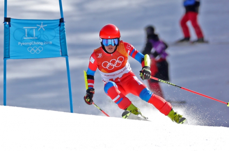 [PyeongChang 2018] N. Korean skiers thank cheerleaders, look forward to next Olympics